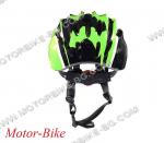 ВЕЛО КАСКА ЧЕРНА-ЗЕЛЕНА ДЕТСКА AWINA MOON HB10-8 NRG 2.0 M-3